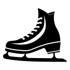 ice skates isolated on white