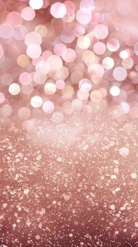 Rose gold glitz glitter background
