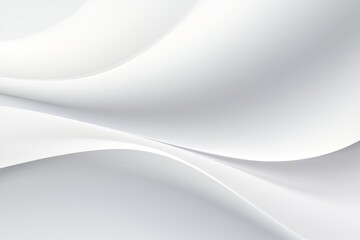 Sleek Minimalism, White and Gray Backdrop Ideal for Dynamic Presentations, Posters, and Templates with Fluid Patterns