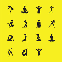 Women Poses Icon Pack 