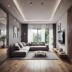 Fototapeta premium modern living room