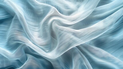 Obraz premium Traditional vintage fabric in soft blue hue for background