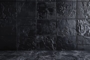 Dark Rough Texture for Backgrounds and Patterns Generative AI