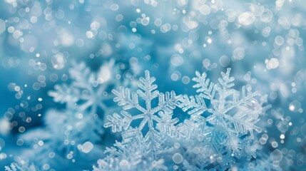 Winter Wonderland Background for Holiday Season Generative AI