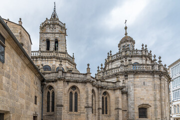 Fototapeta premium Cathedral of Lugo, Galicia, Spain