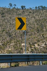 se&ntilde;al en carretera 