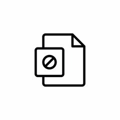 file document not available icon