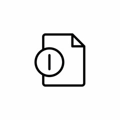 file document lock key hole icon