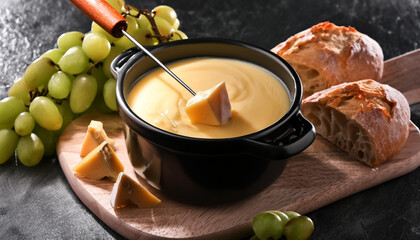 fondue of cheese