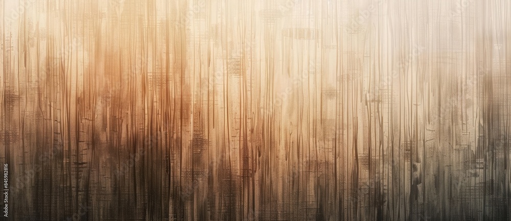Poster abstract background with vertical texture resembling wood grain, featuring a warm color palette that