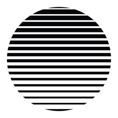 Black and white line halftone background. Vector Illustration.