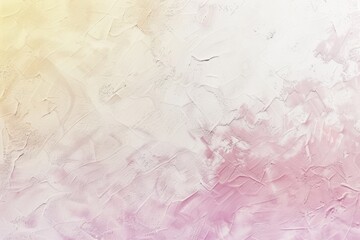 Obraz premium Pink and yellow concrete wall with dramatic lighting, perfect for designs. Gradient colors create a vintage pattern, adding a pop of color. Clean canvas for artistic vision