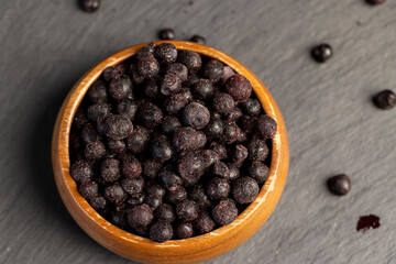 blueberry harvest frozen quickly to preserve vitamins