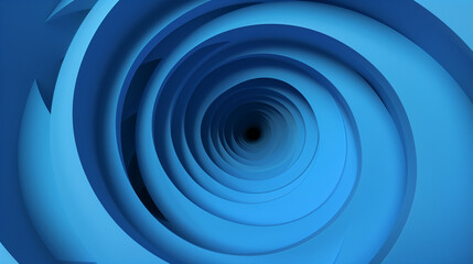 Abstract geometric background of the same shapes that are at different depths and create the illusion of volume