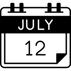 July 12 Icon