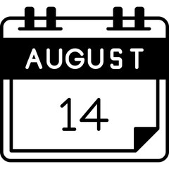 August 14 Icon