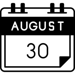 August 30 Icon