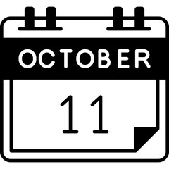 October 11 Icon