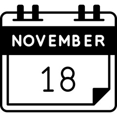 November 18 Icon