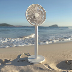 Battery-Powered Fan for Beach Days: Portable and Reliable Cooling