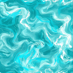 Fototapeta premium Captivating Ocean Waves Seamless Pattern Backgrounds for Serene and Tranquil Designs