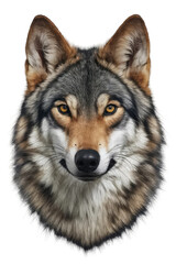 Fototapeta premium Isolated PNG Wolf Wildlife, GENERATIVE AI