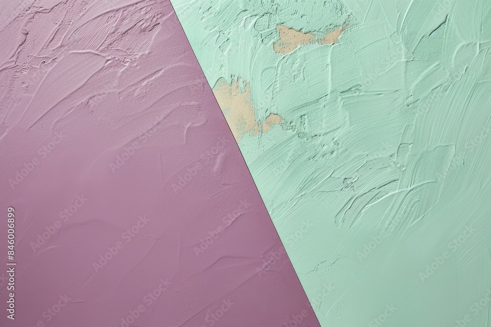Poster abstract background showing two tone wall with plaster texture creating a stylish interior design, p
