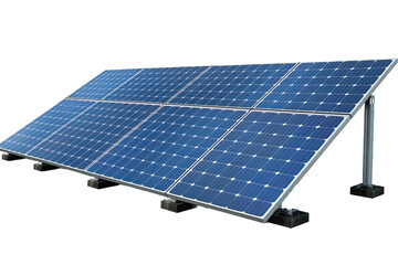 solar panel tool isolated on transparent background ,