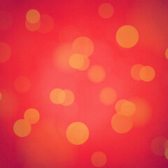 Red bokeh square background for Banner, Poster, celebration, event and various design works