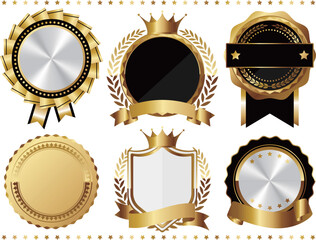 高級感のあるエンブレム6種セット