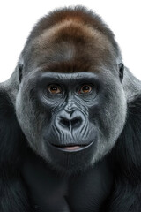 Fototapeta premium Isolated PNG Ape Wildlife, GENERATIVE AI