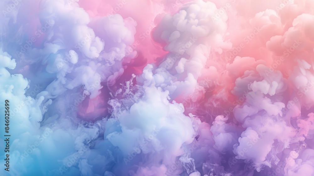 Poster shades of pastel create a soft and inviting atmosphere drawing the viewer into the dreamy world of c