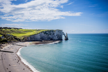 Obraz premium Les Falaises d' Étretat en Normandie
