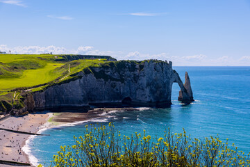 Les Falaises d' Étretat en Normandie