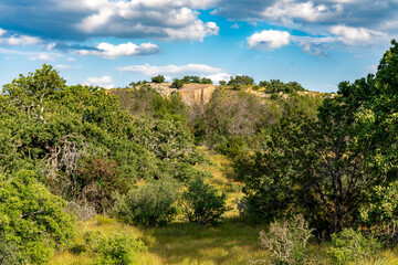 View from the Enchanted Rock area in Texas