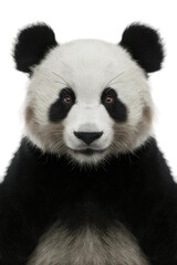 Fototapeta premium Isolated PNG Panda Wildlife, GENERATIVE AI