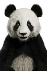 Fototapeta premium Isolated PNG Panda Wildlife, GENERATIVE AI