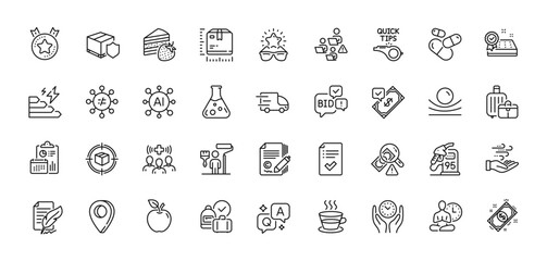 Wind energy, Best glasses and Copywriting line icons pack. AI, Question and Answer, Map pin icons. Package size, Capsule pill, Accepted payment web icon. Apple, Yoga, Payment pictogram. Vector