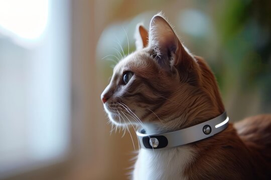 A hightech cat collar that monitors health and activity in realtime