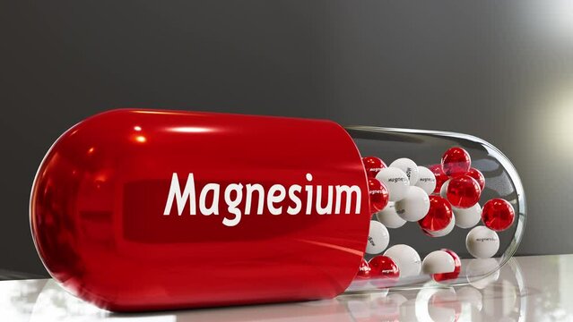 Magnesium Capsule (Slow Motion)