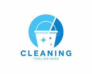 cleaning logo with vector eps. 10