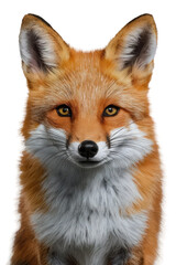 Obraz premium Isolated PNG Cute Fox Wildlife, GENERATIVE AI