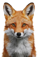 Fototapeta premium Isolated PNG Cute Fox Wildlife, GENERATIVE AI