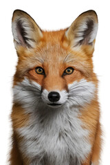 Fototapeta premium Isolated PNG Cute Fox Wildlife, GENERATIVE AI
