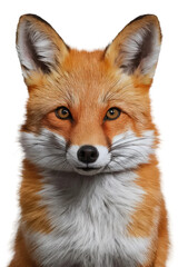 Fototapeta premium Isolated PNG Cute Fox Wildlife, GENERATIVE AI