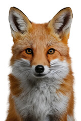 Obraz premium Isolated PNG Cute Fox Wildlife, GENERATIVE AI