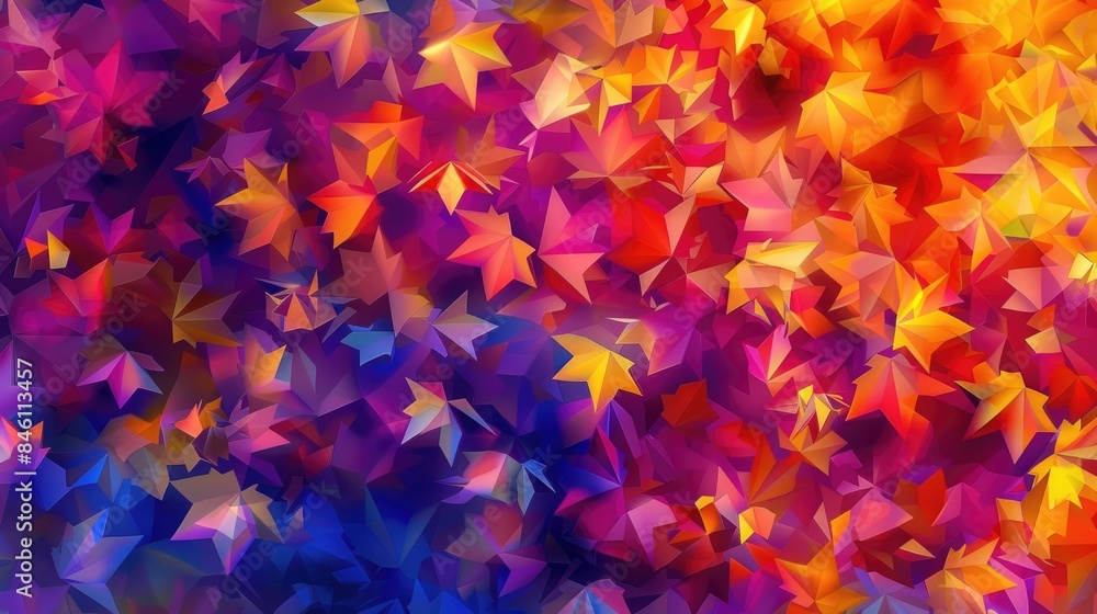 Poster geometric low polygonal background for diverse design applications