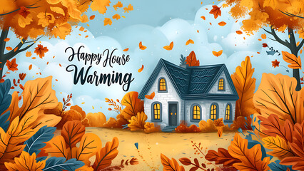 Happy House Warming - Home Party, New House, Home Purchase