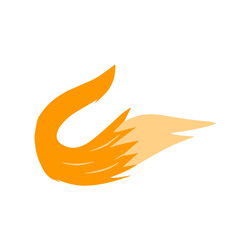 Obraz premium fox tail vector