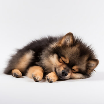 Pomeranian Dog slepp